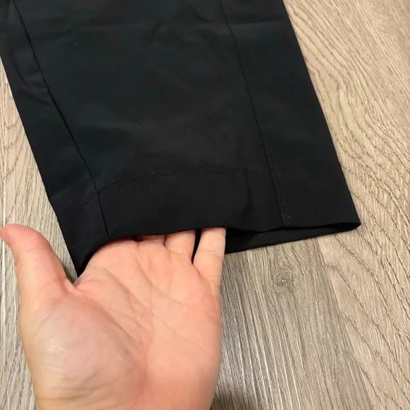 Sweaty Betty Black Explorer Pants Stretch Women's US Size 12 UK Large 25” Inseam - Picture 2 of 4